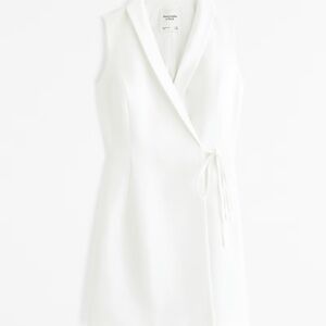 Abercrombie White Blazer Dress